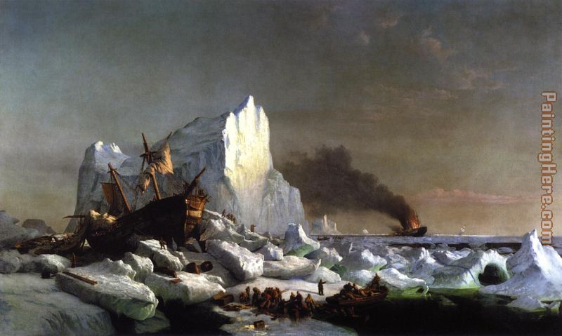 William Bradford Sealers Crushed by Icebergs
